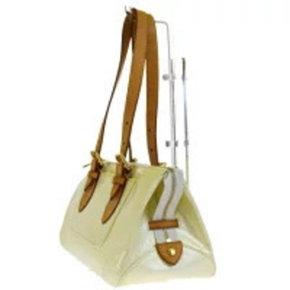 Louis Vuitton Bag Rosewood Avenue Shoulder Vernis Perle Enamel Monogram Brown